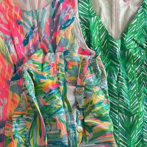 Two Lilly dresses and Popover top